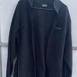 Columbia Black/Charcoal Fleece Jacket